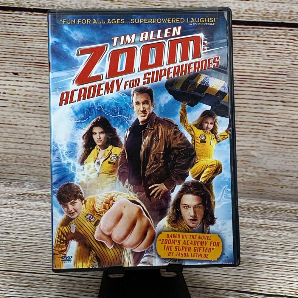 Zoom: Academy for Superheroes‎ [2006 DVD] Tim Allen Comedy Family Movie